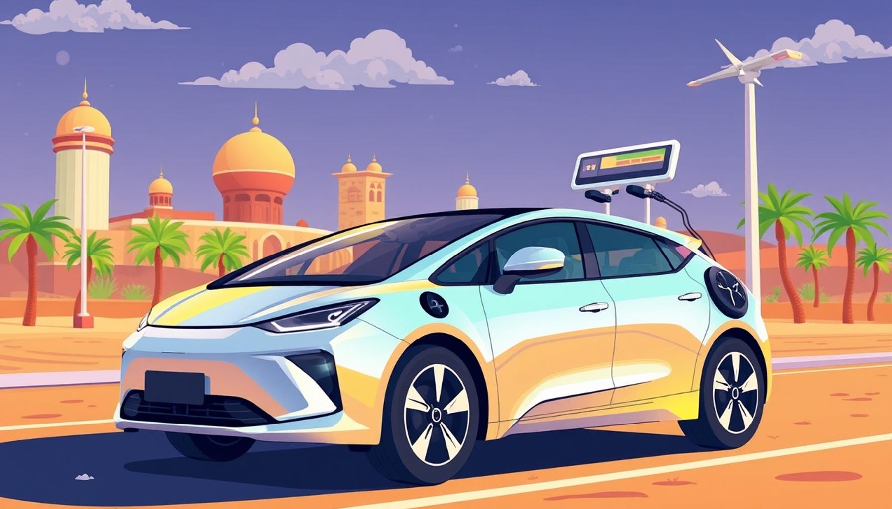 التنقل المستدام: تطور المركبات الكهربائية في المملكة العربية السعودية